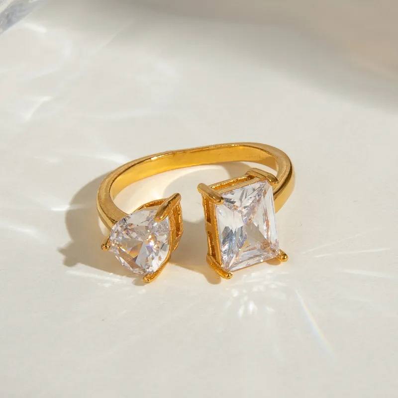 Twin Stone Ring